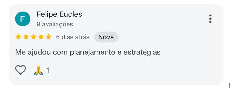 Depoimento de cliente